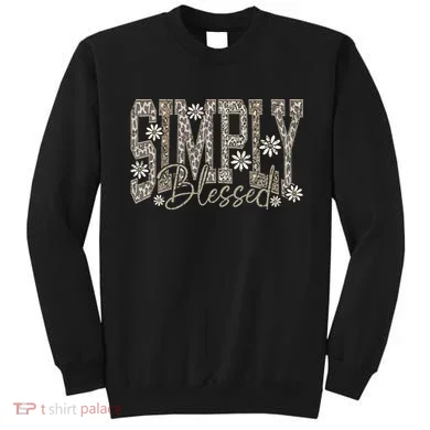 Simply Blessed Camo Sweatshirt