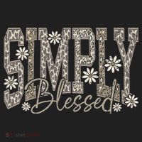 Simply Blessed Camo Beanie thumb 2