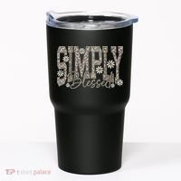 Simply Blessed Camo Tumbler thumb 0