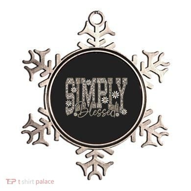 Simply Blessed Camo Ornament