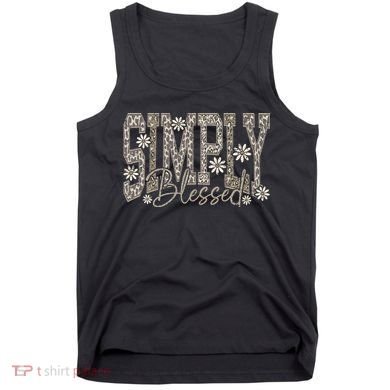 Simply Blessed Camo Tank Top