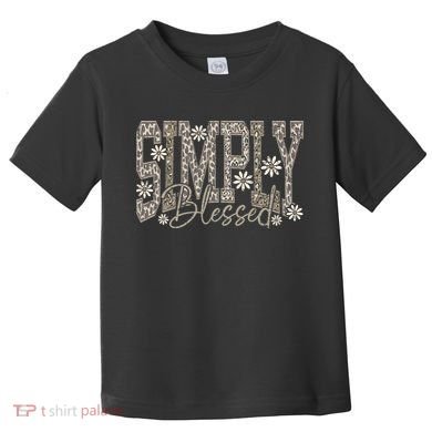 Simply Blessed Camo Toddler T-Shirt