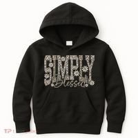 Simply Blessed Camo Kids Hoodie thumb 0
