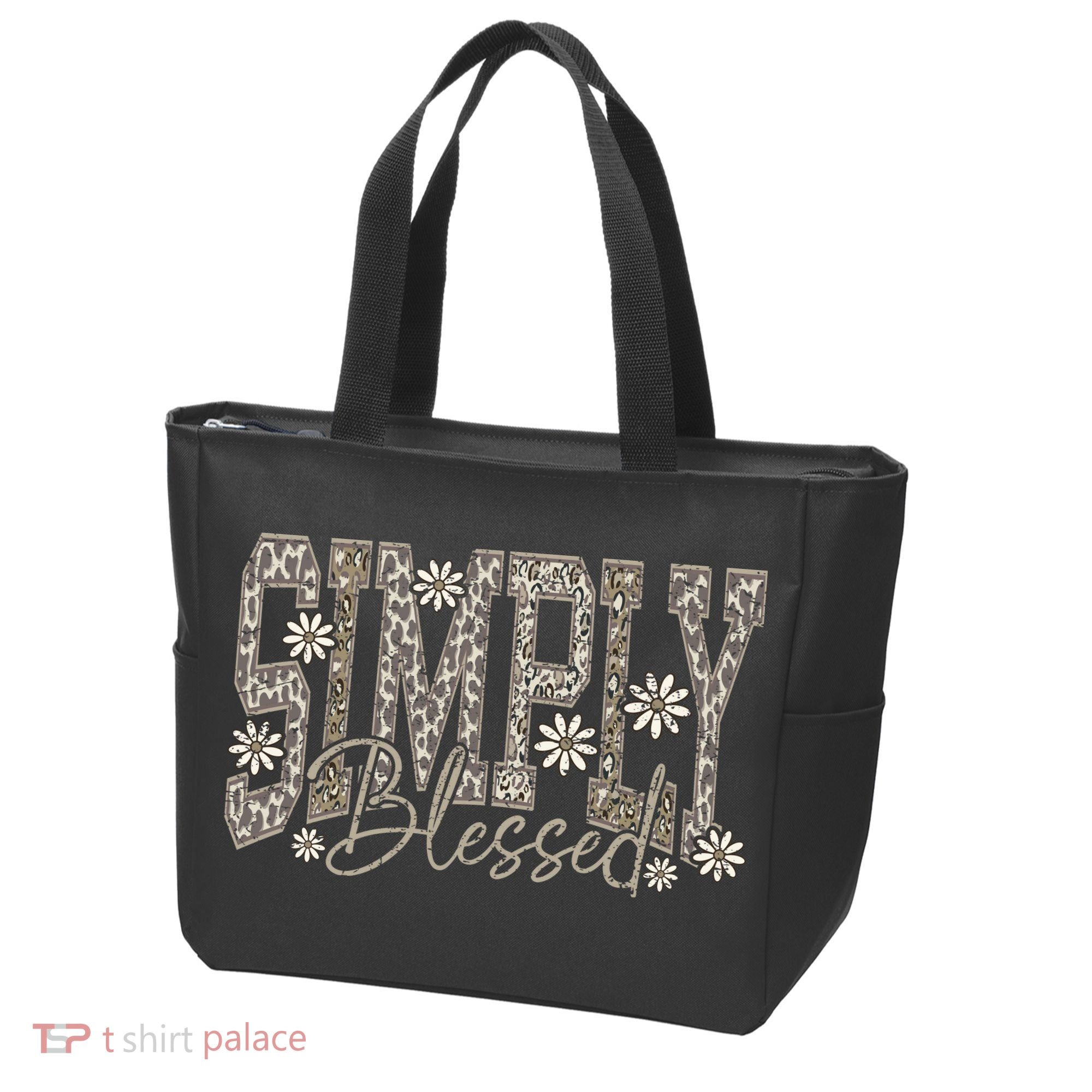 Simply Blessed Camo Tote Bag