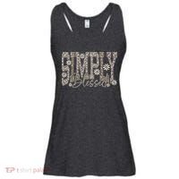 Simply Blessed Camo Ladies Essential Flowy Tank thumb 0