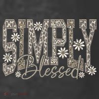 Simply Blessed Camo Ladies Essential Flowy Tank thumb 2