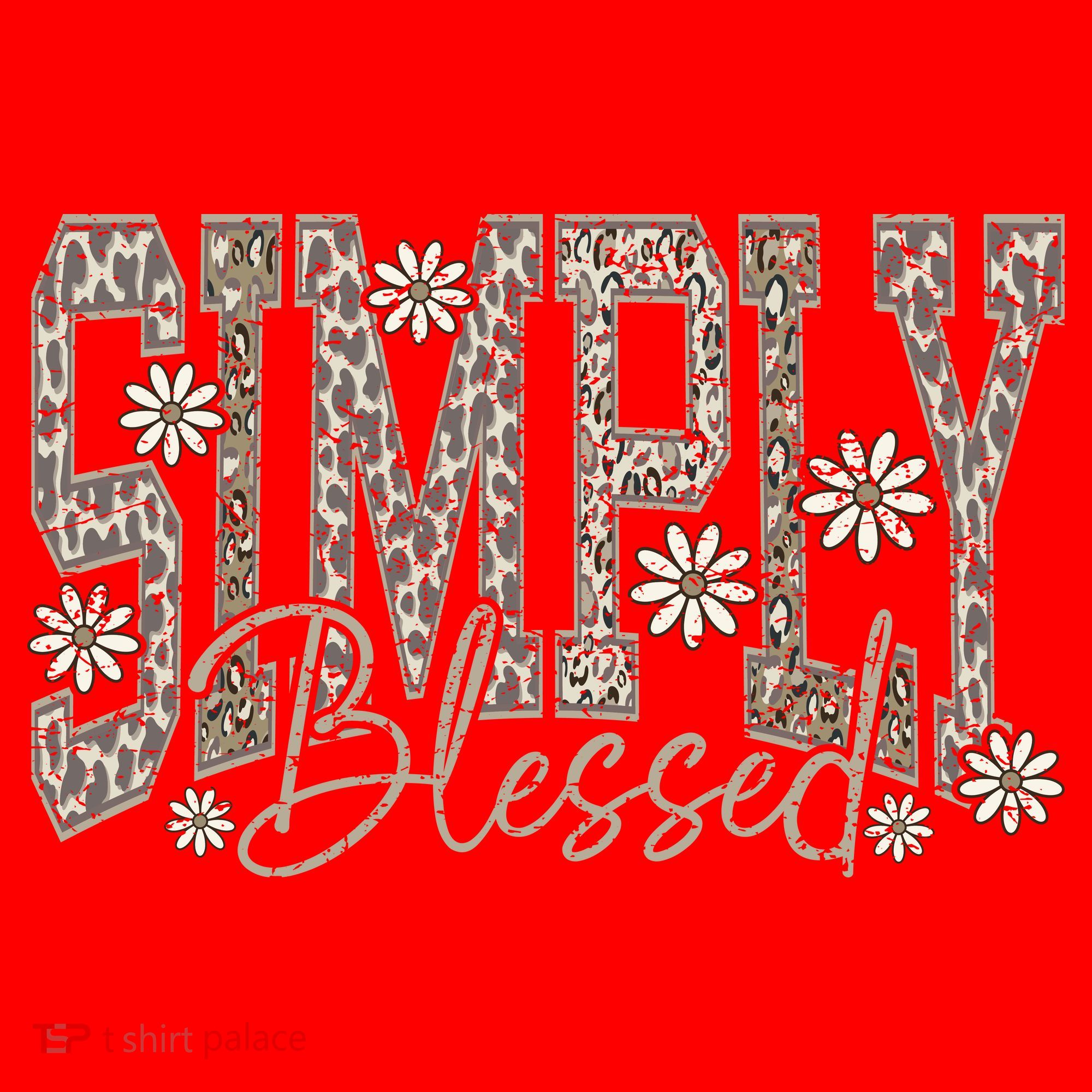 Simply Blessed Camo Santa Hat