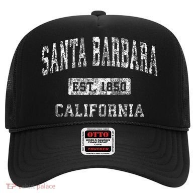 Santa Barbara California Ca Vintage Established Hat