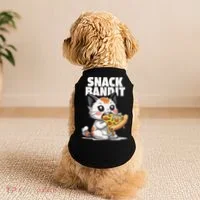 SNACK BANDIT Cute Cat Pizza Doggie Tank thumb 2