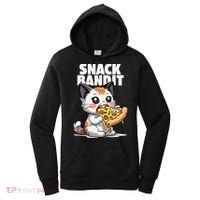 SNACK BANDIT Cute Cat Pizza Women's Hoodie thumb 0