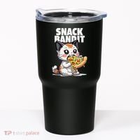 SNACK BANDIT Cute Cat Pizza Tumbler thumb 0