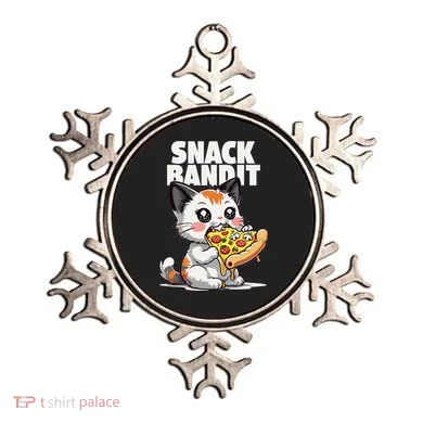 SNACK BANDIT Cute Cat Pizza Ornament