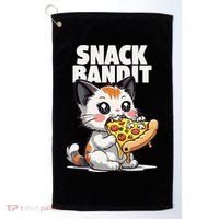 SNACK BANDIT Cute Cat Pizza Golf Towel thumb 0