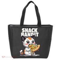 SNACK BANDIT Cute Cat Pizza Tote Bag thumb 0