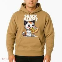 SNACK BANDIT Cute Cat Pizza Hoodie thumb 2