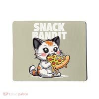 SNACK BANDIT Cute Cat Pizza Mousepad thumb 0