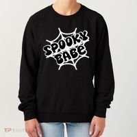 Spooky Babe Cute Halloween Party Costume Women's Sweatshirt thumb 0