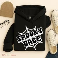 Spooky Babe Cute Halloween Party Costume Hoodie thumb 4