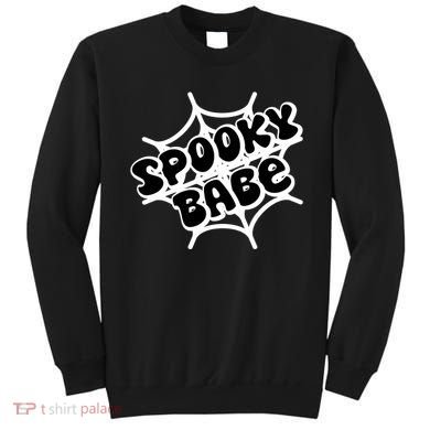 Spooky Babe Cute Halloween Party Costume Sweatshirt