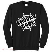 Spooky Babe Cute Halloween Party Costume Sweatshirt thumb 0