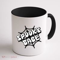 Spooky Babe Cute Halloween Party Costume Coffee Mug thumb 1