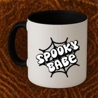 Spooky Babe Cute Halloween Party Costume Coffee Mug thumb 2