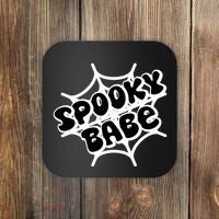 Spooky Babe Cute Halloween Party Costume Coaster thumb 0
