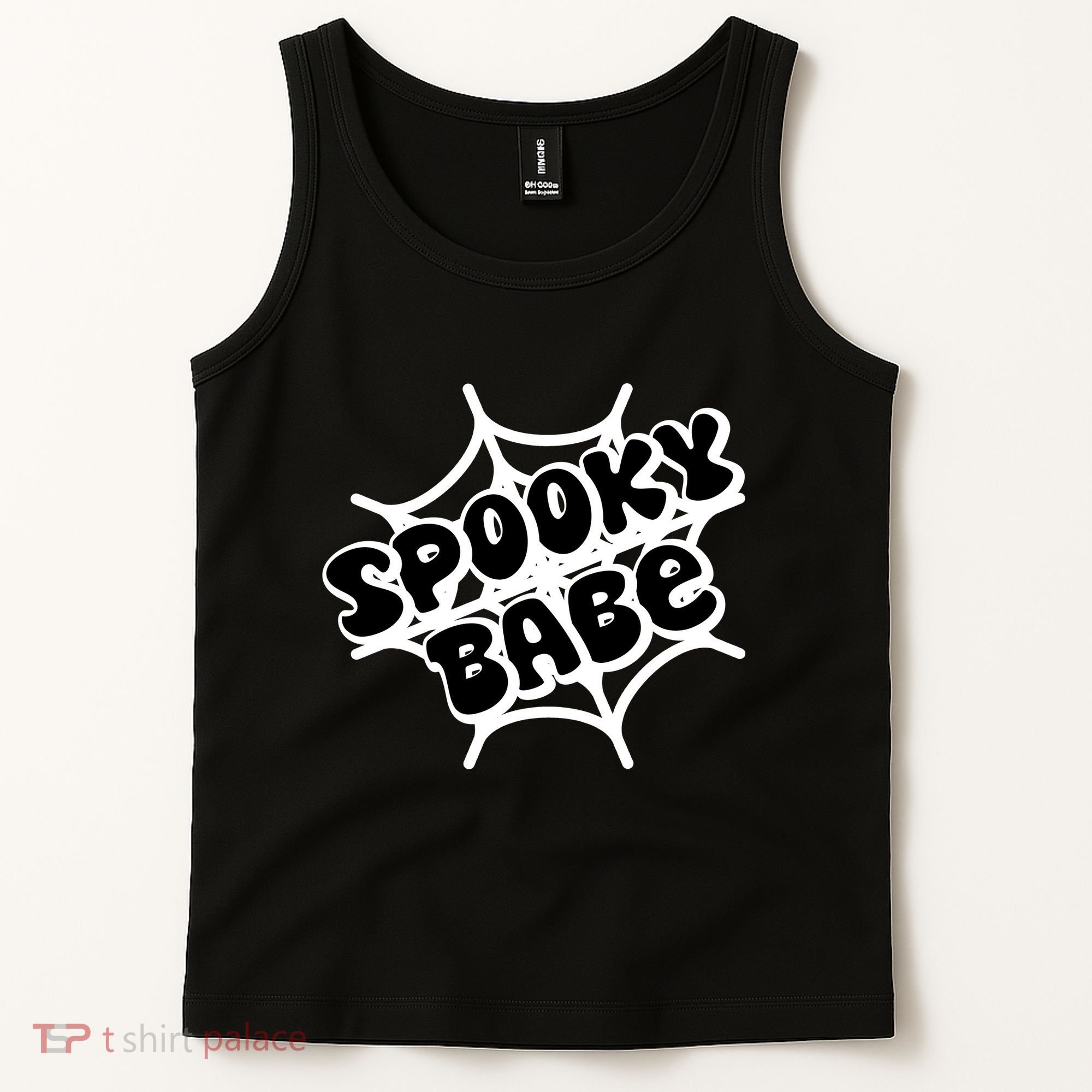 Spooky Babe Cute Halloween Party Costume Tank Top