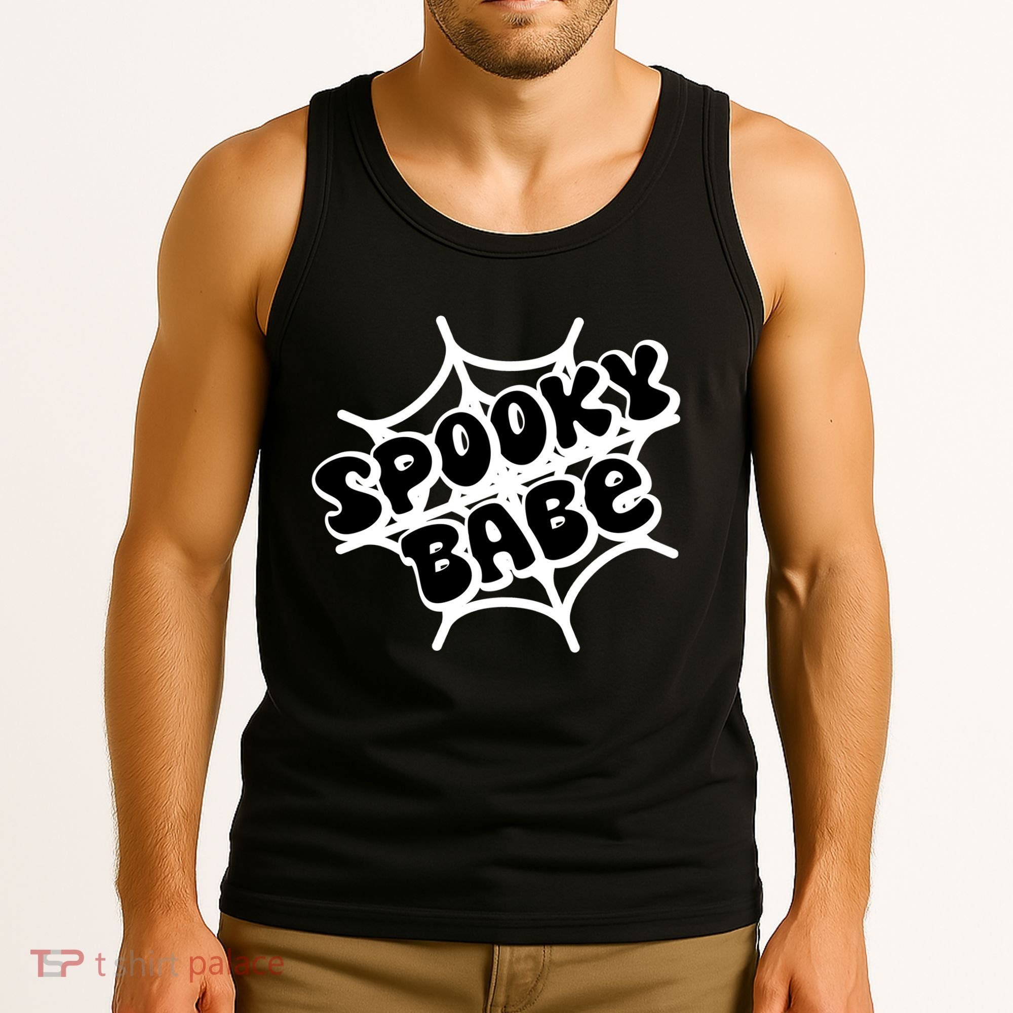 Spooky Babe Cute Halloween Party Costume Tank Top