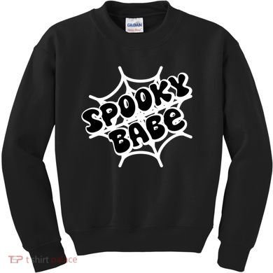 Spooky Babe Cute Halloween Party Costume Kids Sweatshirt