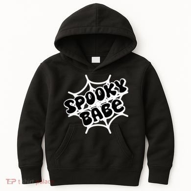Spooky Babe Cute Halloween Party Costume Kids Hoodie