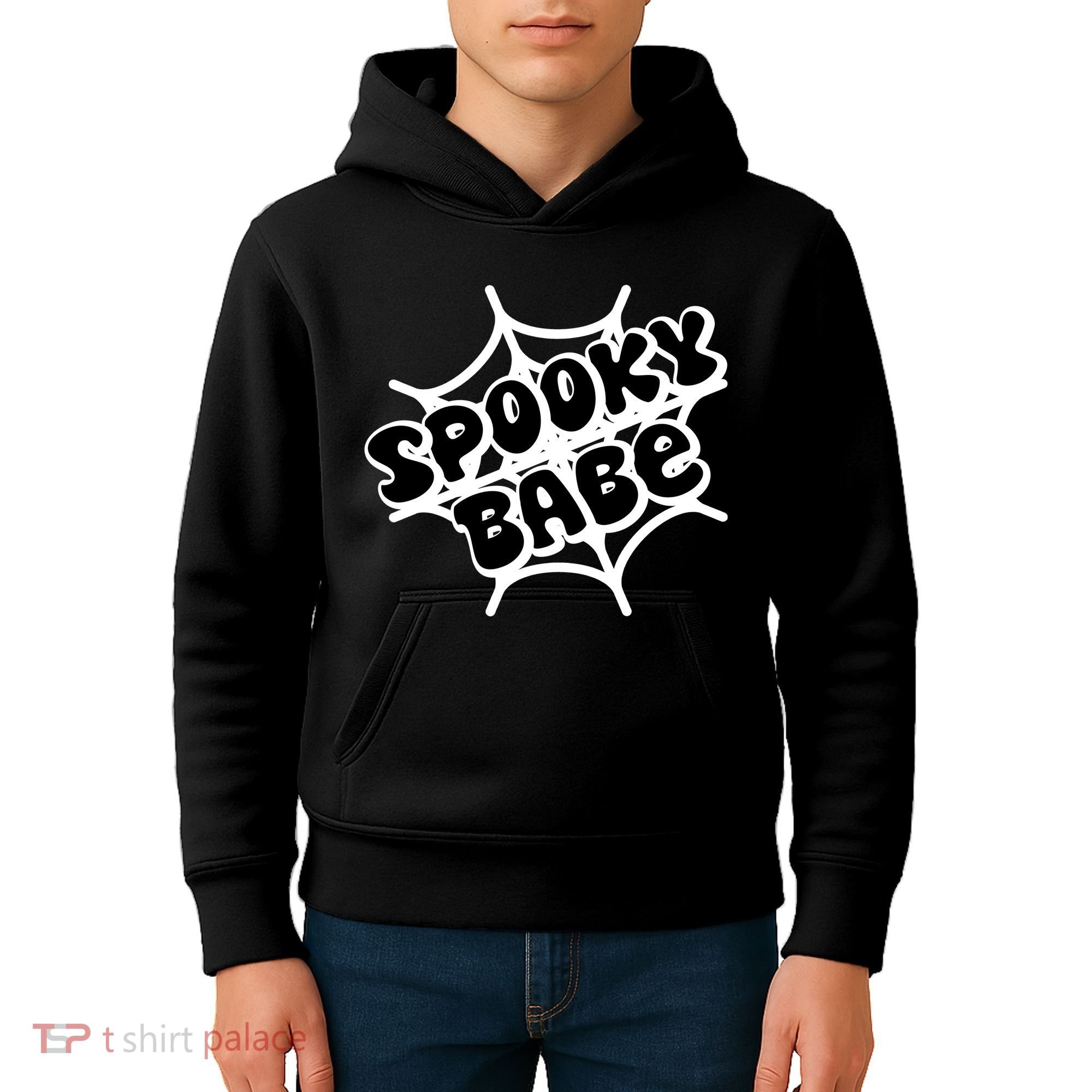 Spooky Babe Cute Halloween Party Costume Kids Hoodie