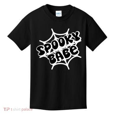 Spooky Babe Cute Halloween Party Costume Kids T-Shirt