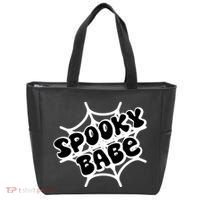 Spooky Babe Cute Halloween Party Costume Tote Bag thumb 0
