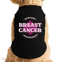 Support Breast Cancer Awareness Doggie Tank thumb 0