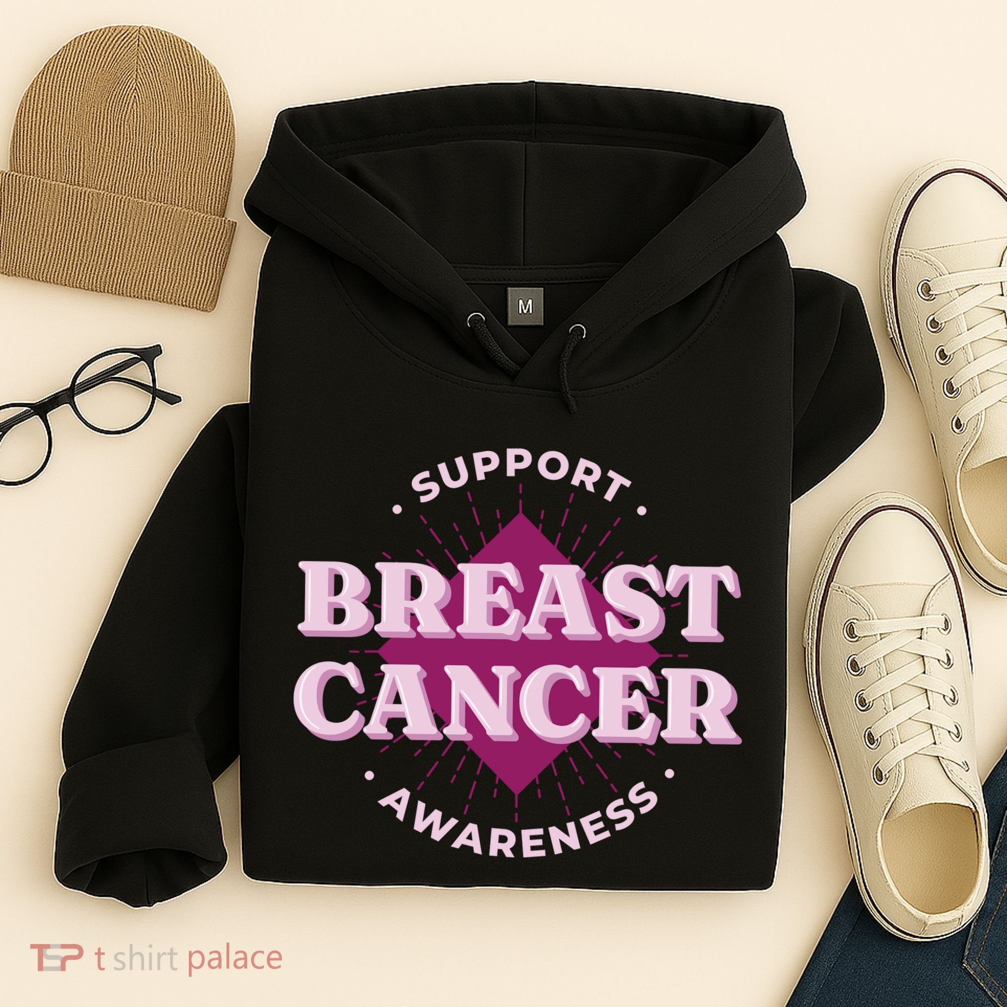 Support Breast Cancer Awareness Hoodie