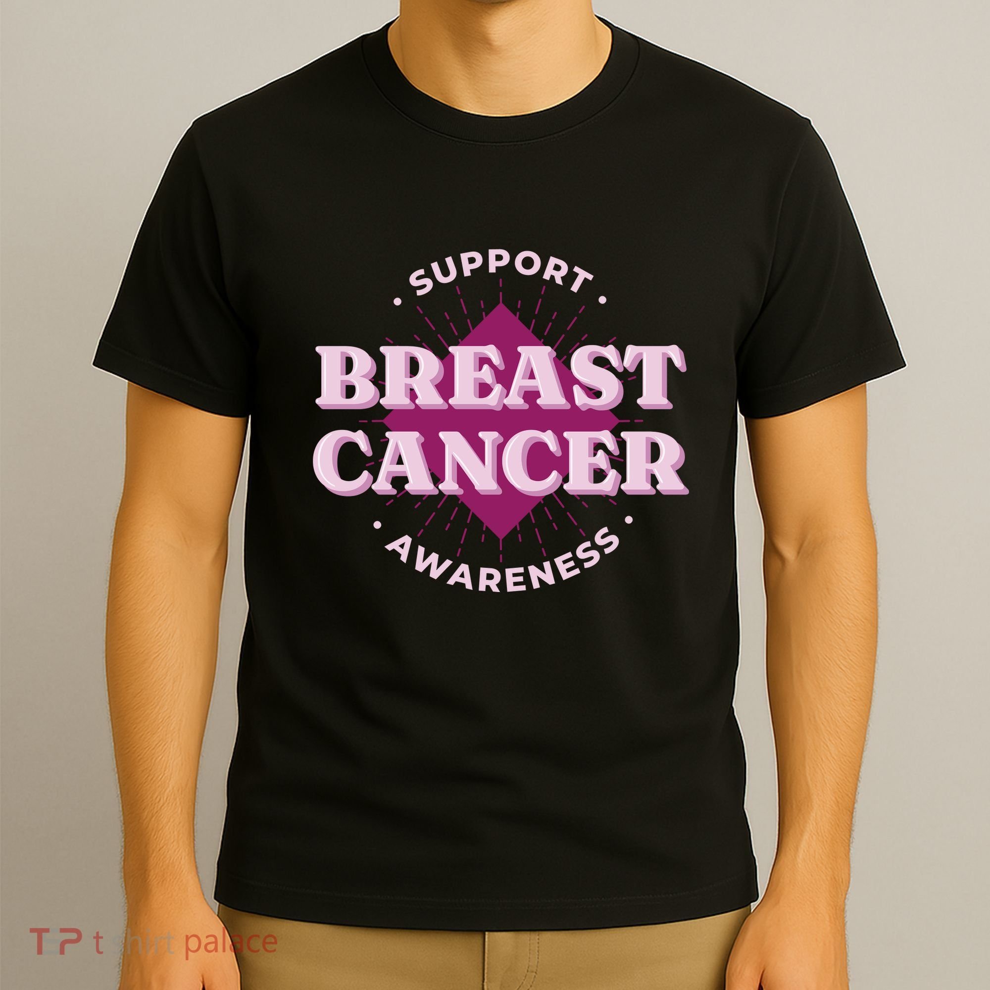 Support Breast Cancer Awareness T-Shirt