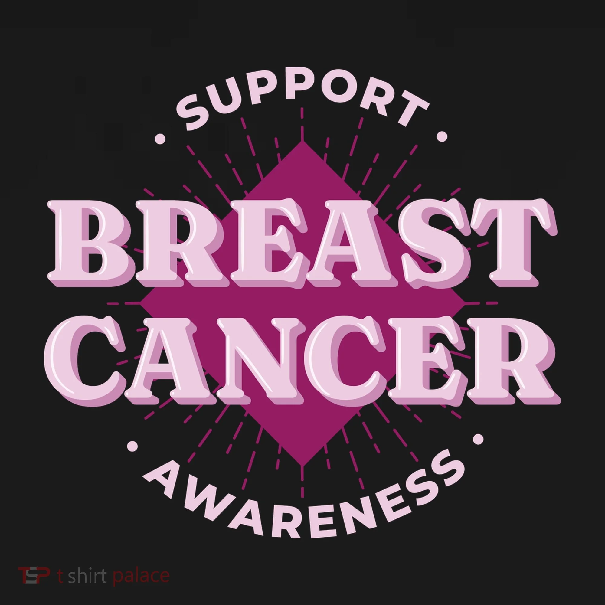 Support Breast Cancer Awareness Bucket Hat