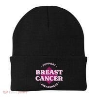 Support Breast Cancer Awareness Beanie thumb 0