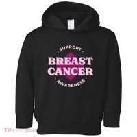 Support Breast Cancer Awareness Toddler Hoodie thumb 0