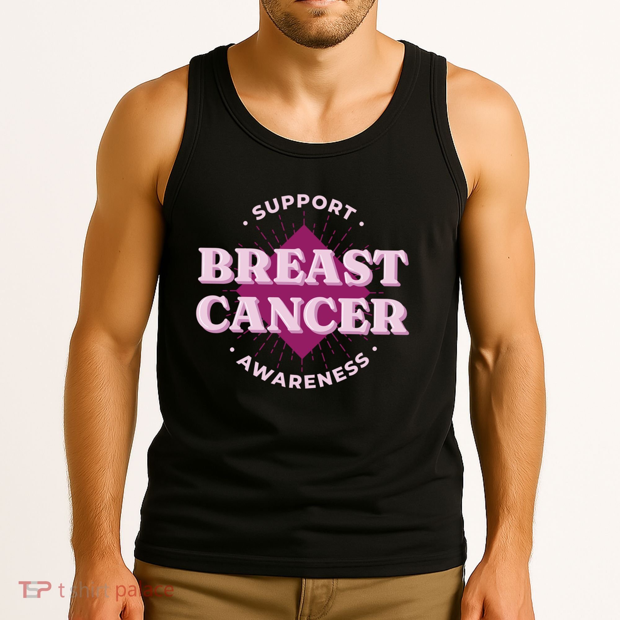 Support Breast Cancer Awareness Tank Top