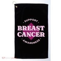 Support Breast Cancer Awareness Golf Towel thumb 0