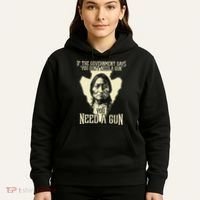 Sitting Bull Chief Gun Retro Arrow Head Hoodie thumb 5