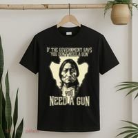 Sitting Bull Chief Gun Retro Arrow Head T-Shirt thumb 2
