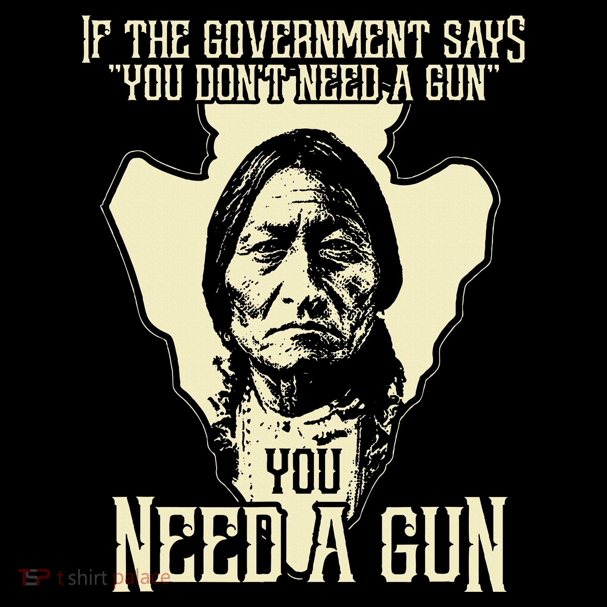 Sitting Bull Chief Gun Retro Arrow Head Women's Hoodie