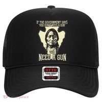 Sitting Bull Chief Gun Retro Arrow Head Hat thumb 0