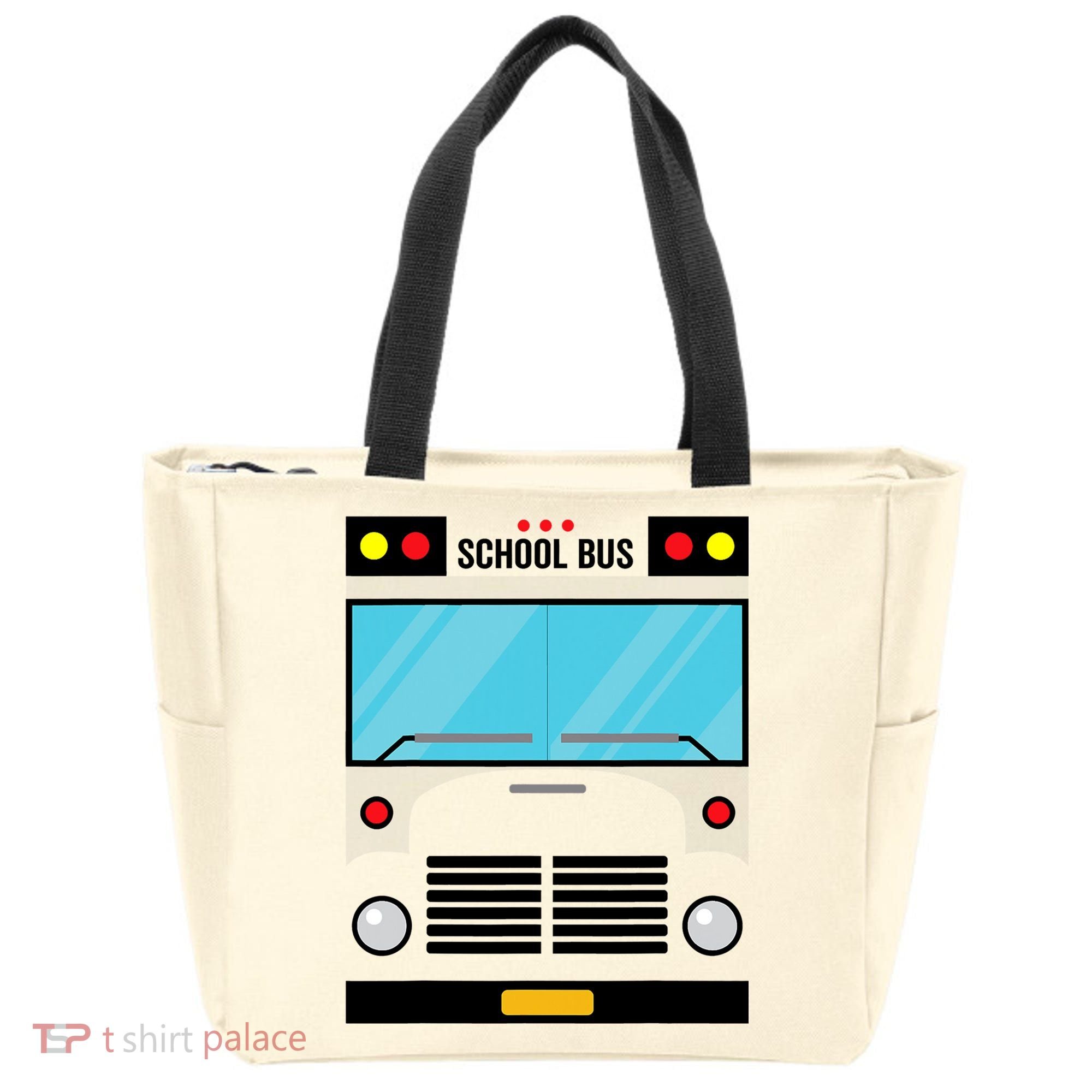 School Bus Costume Simple Halloween Costume Tote Bag