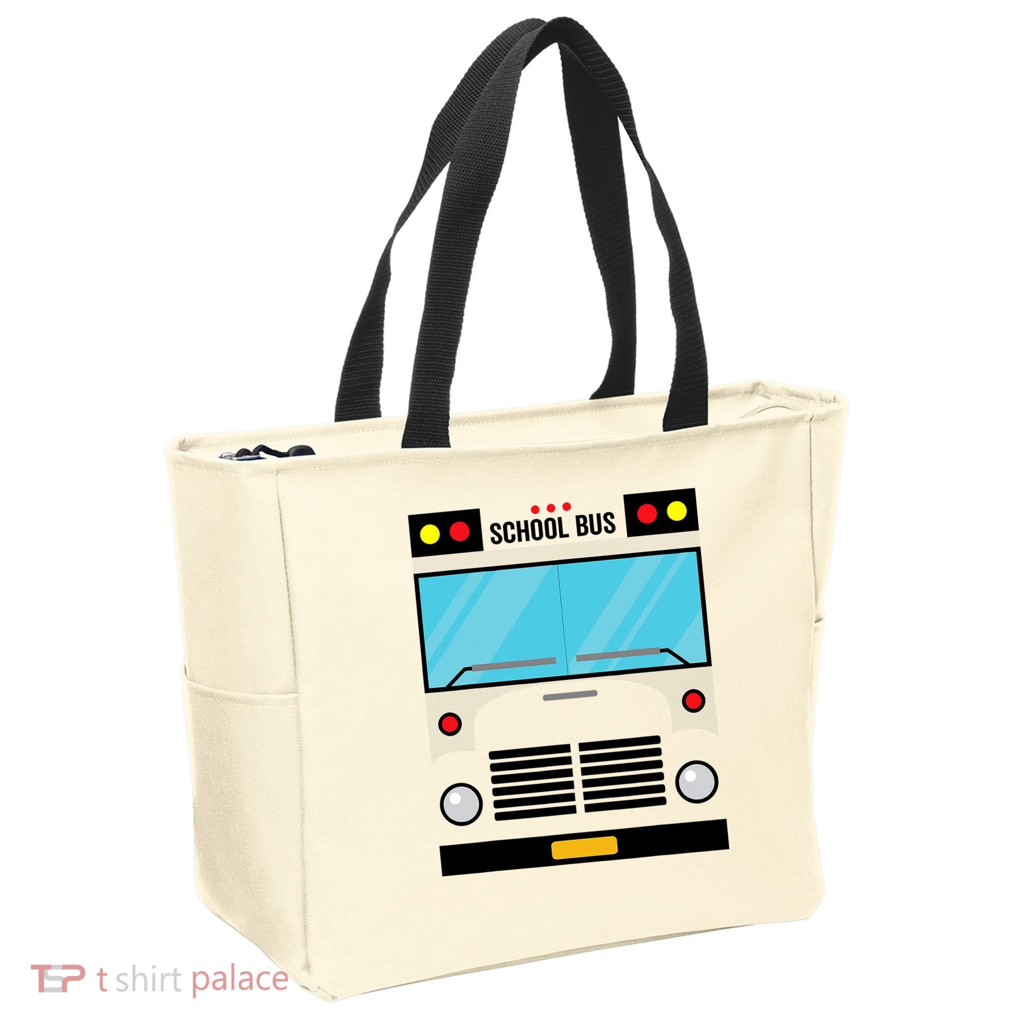 School Bus Costume Simple Halloween Costume Tote Bag