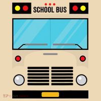 School Bus Costume Simple Halloween Costume Tote Bag thumb 4