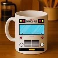 School Bus Costume Simple Halloween Costume Coffee Mug thumb 4